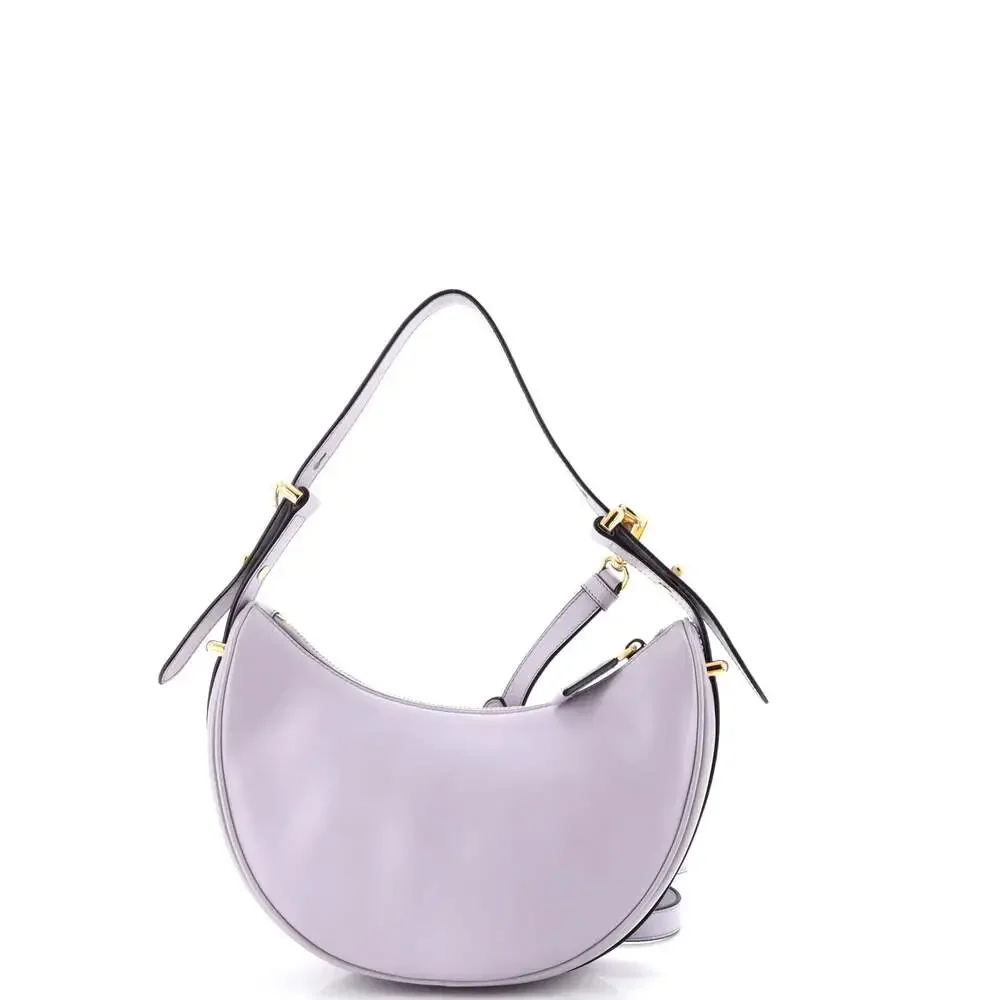 Prada Arque Half Moon Hobo Leather #248375P22B - Picture 3 of 6